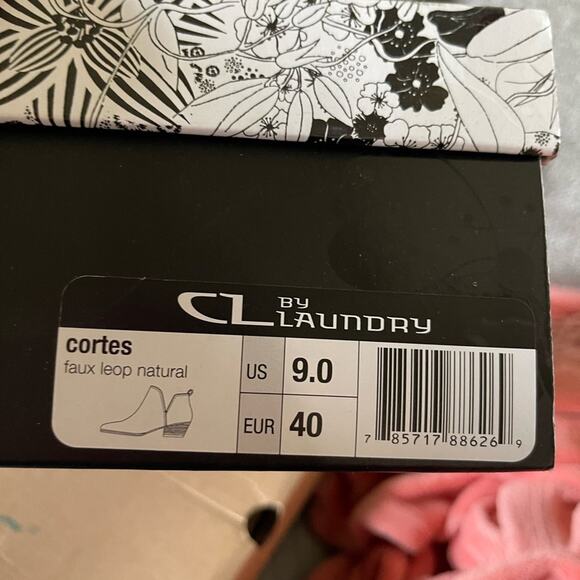 Chinese Laundry Cortes Faux Fur Leopard Print Ankle Boot - 9 NEW - Picture 6 of 7